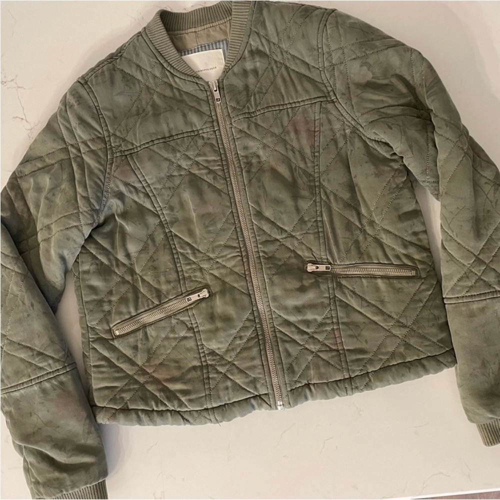 Anthropologie bomber jacket